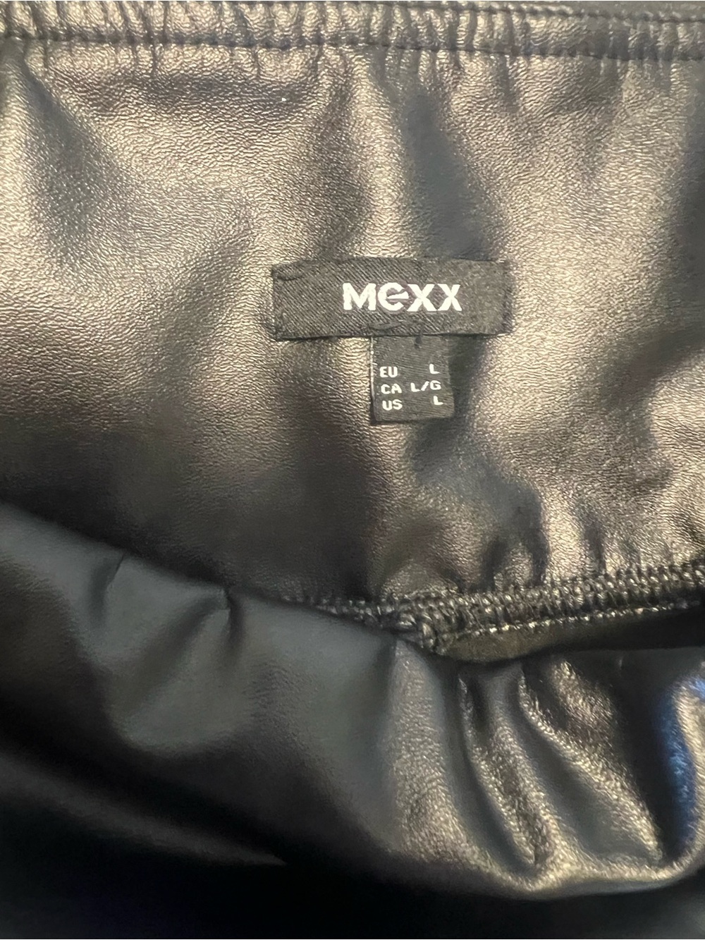 Mexx Black Faux Leather Leggings - Picture 4 of 9